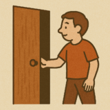 開けると閉まる、閉めると開く、これはなに?