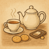 お茶ではないのにティーという細くてながーいものなーに?