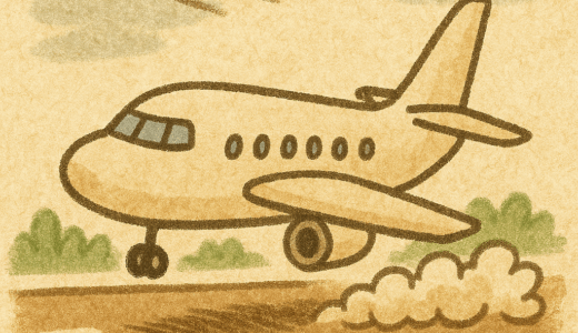 空港が近づいたとき、ひこうきが落とすものってなーんだ？