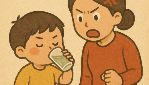 飲むと怒られちゃう飲み物ってなーんだ？