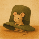 帽子の中にすんでいる動物は?