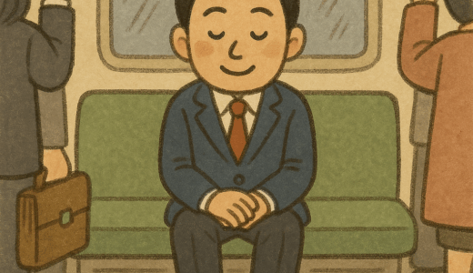 満員電車に必ず座れる人は誰？